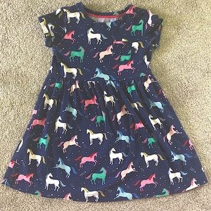 Unicorn Dress by Mini Boden. EUC.
